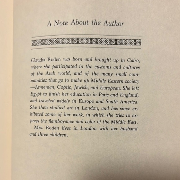 Rare, 1st US Edition A Book of Middle Eastern Food - Picture 5 of 11